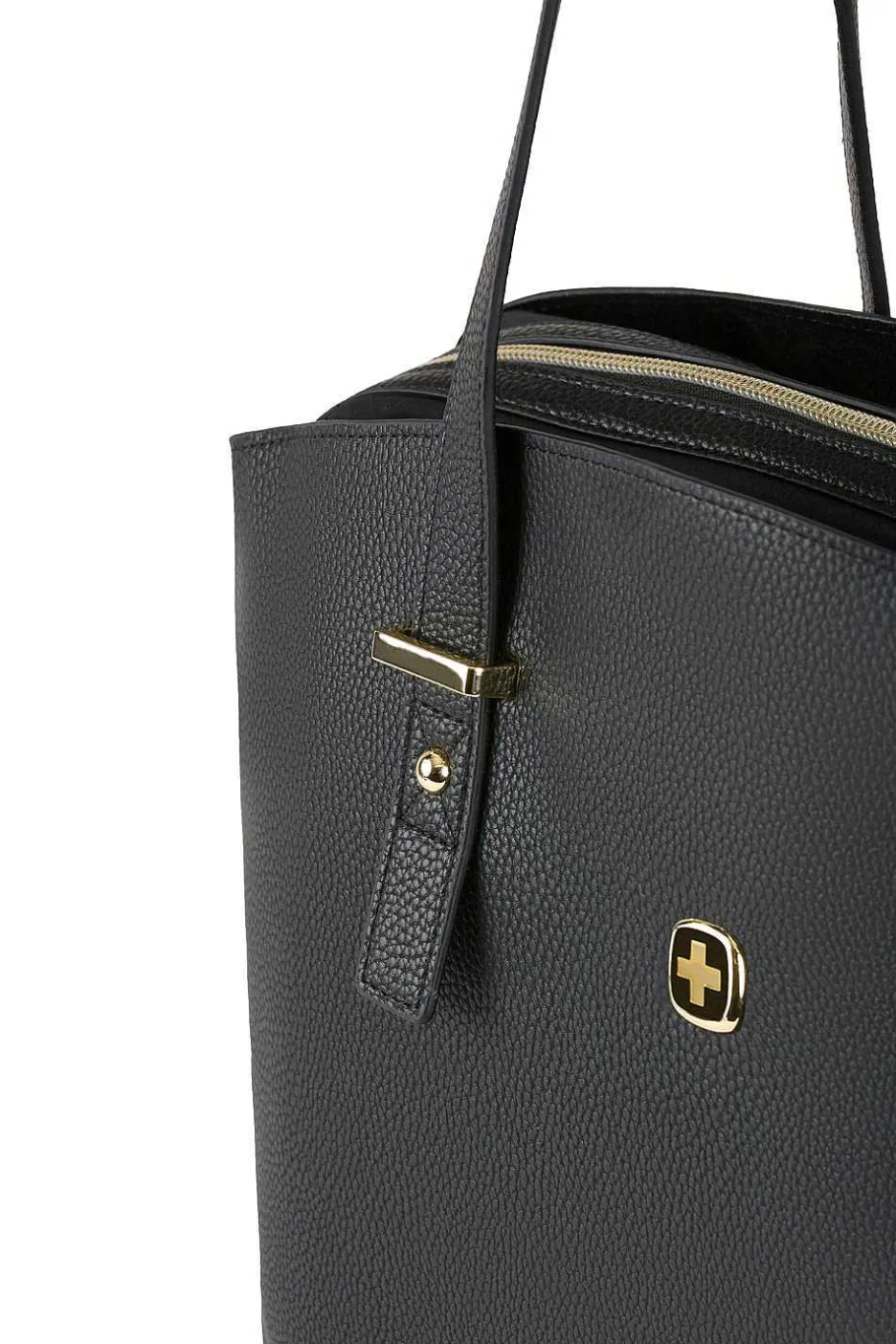 wenger_rosaelli__inch_laptop_tote__blacksky_blue_7-2.webp Online SWISSGEAR Wenger Rosaelli 14 Inch Laptop Tote - Black/Sky Blue