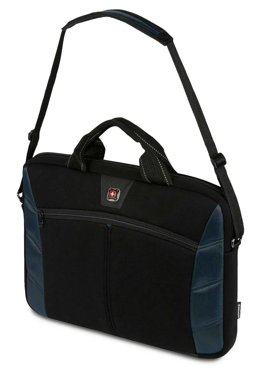 Outlet SWISSGEAR Wenger Sherpa 17 Inch Laptop Slimcase - Black/Blue