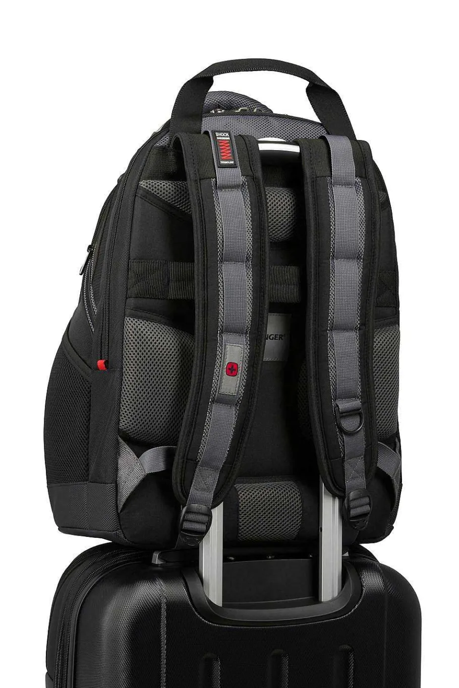 Online SWISSGEAR Wenger Synergy Pro 16 Inch Laptop Backpack - Black/Gray