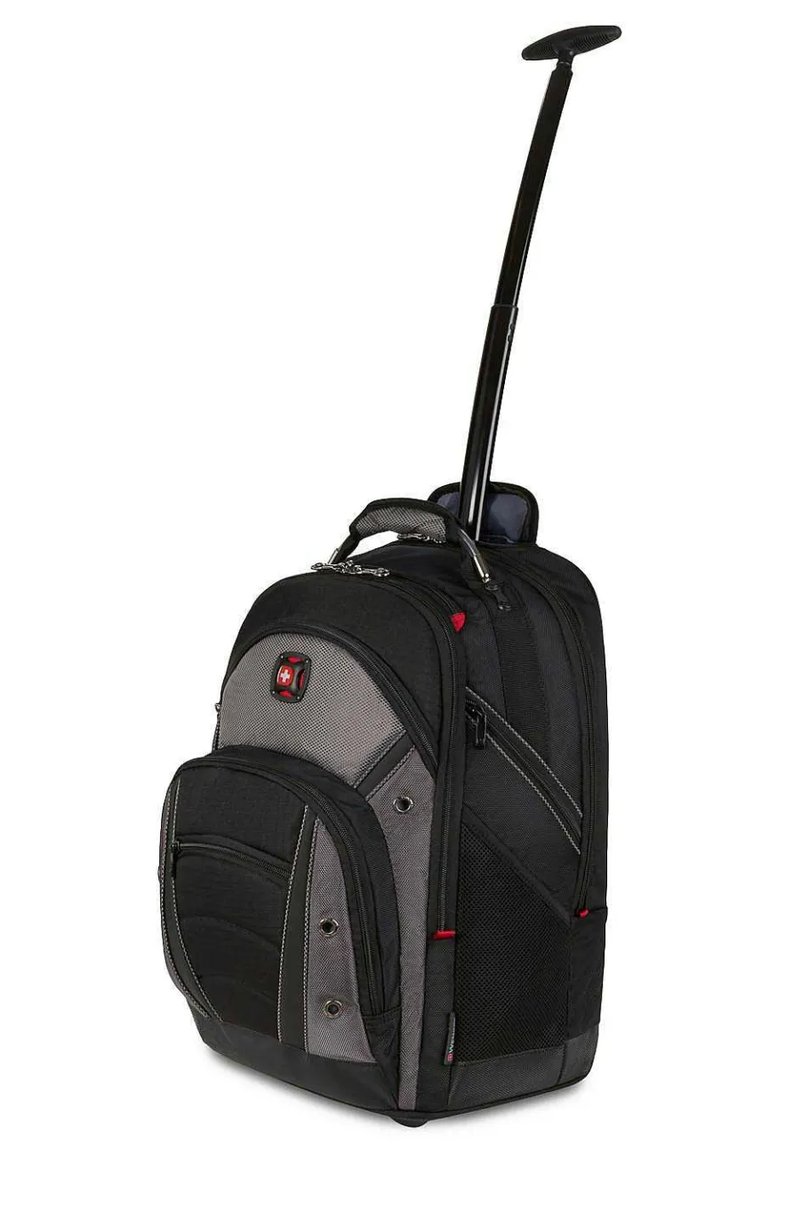 Cheap SWISSGEAR Wenger Synergy Wheeled 16 Inch Laptop Backpack - Black/Gray